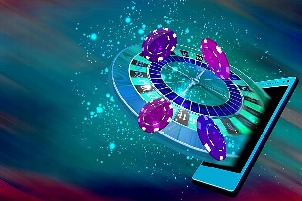 Caribbean Stud Poker mobile interface on lampiontogel